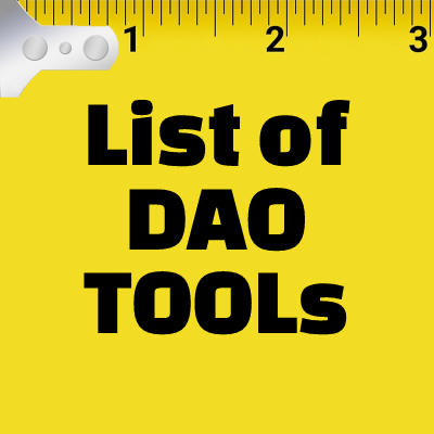 List of DAO Tools favicon